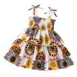 Girls Bohemian Slip Dress for Summer
