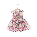 Flower Children Clothes Baby Dress - Fashionable and Comfortable Sleeveless Dresses for Girls 0-3 Years Old