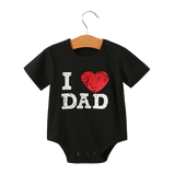 Cute Cartoon Short Sleeve Bodysuits for Baby Boys and Girls