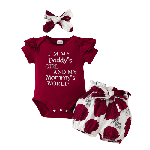 Baby Giraffe Outfits Sets for Newborn Infant Girls