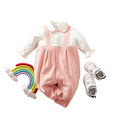 Cute and Comfortable Baby Girl Rompers with Fun Prints and Bowknot Detail
