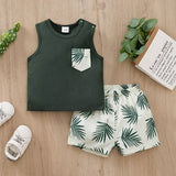 0-18m Autumn Boy Sweatshirt Jumpsuit Long Sleeve Farm Baby's Printed J