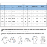 3-18M 3pcs Newborn Baby Boy Clothes Set - Long Sleeve Jumpsuit, Pants, and Romper