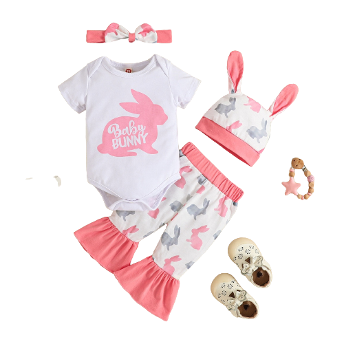 My First Easter Baby Clothing Set For Girls
