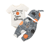 Adorable 3-Piece Summer Outfit Set for Newborn Baby Boys and Girls