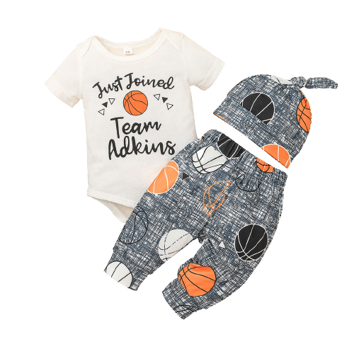 Adorable 3-Piece Summer Outfit Set for Newborn Baby Boys and Girls