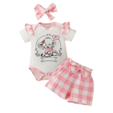 Adorable Baby Giraffe Outfit Set for Infant Girls