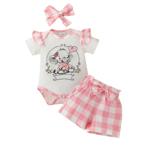 Adorable Baby Giraffe Outfit Set for Infant Girls