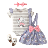 Fox Elephant Costume Baby Girl Outfits Sets for Parties and Events