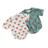 Cute and Comfy 0-24M Summer Rompers for Baby Boys and Girls