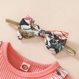 0-18M Christmas Baby Girl Romper - Newborn Infant Autumn Winter Clothes