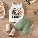 0-18m Autumn Boy Sweatshirt Jumpsuit Long Sleeve Farm Baby's Printed J