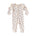 Frill Shoulder Two-Way Zip Baby Jumpsuit – Cream Bows