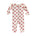 Frill Shoulder Two-Way Zip Baby Jumpsuit – Cream Hearts