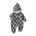Lined Hooded Zip Baby Jumpsuit – Grey Star
