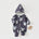 Lined Hooded Zip Baby Jumpsuit – Slate Purple Bulldog