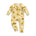 Ribbed Zip Baby Jumpsuit – Yellow Sunshine