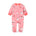 Two-Way Zip Baby Jumpsuit with Feet – Pink Unicorn