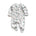 Jersey Zip Baby Jumpsuit with Feet – Grey Construction