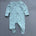 Jersey Zip Baby Jumpsuit with Feet – Mint Bear
