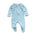 Jersey Zip Baby Jumpsuit with Feet – Mint Bear