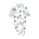 Jersey Zip Baby Jumpsuit with Feet – White Cactus