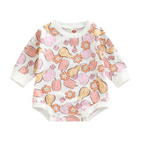 Autumn New Halloween Pumpkin Full Print Harness - Babbez