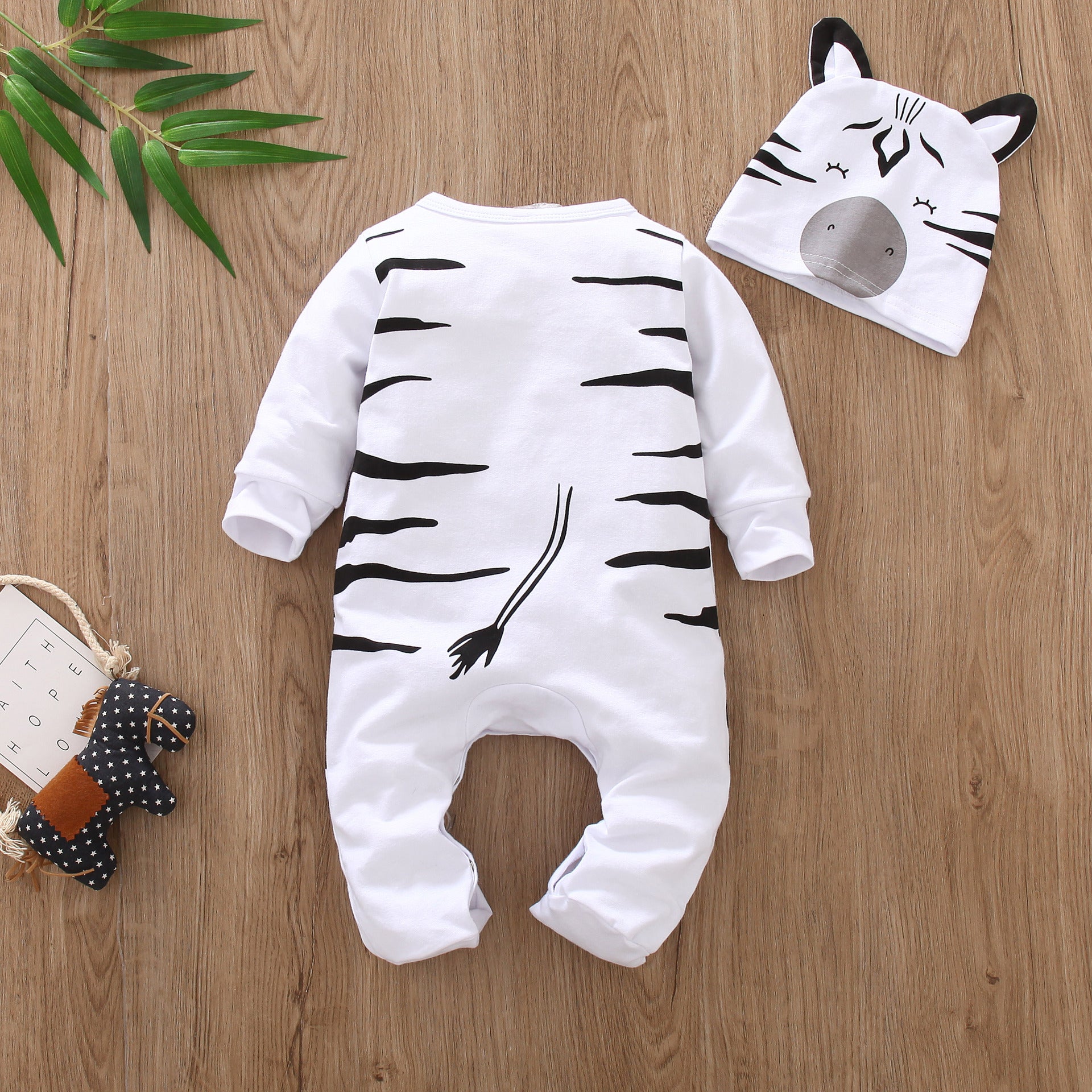 Wrap Your Baby in Cuteness and Comfort with Our Animal Print Romper