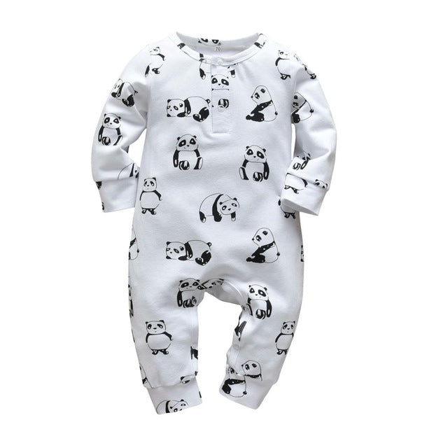 Snug and Cozy Baby Clothes - Long Sleeve Jumpsuit Romper for Newborns