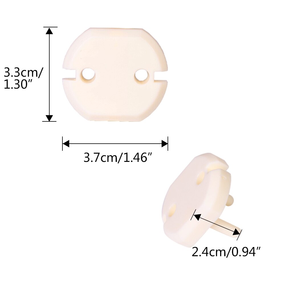 10pcs EU Power Socket Electrical - Babbez