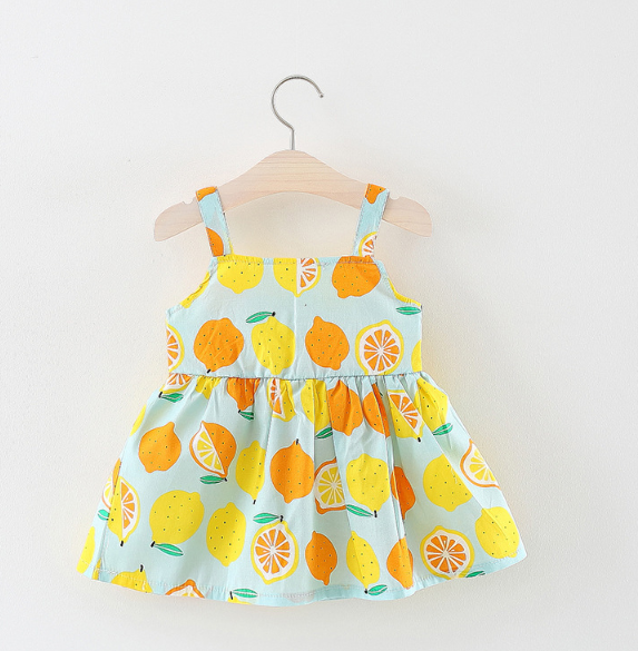 Simply Adorable: Girls' Bow Strap Dress for Any Occasion