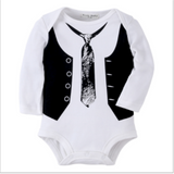 Soft Cotton Long Sleeve Baby Bodysuit with Snap Closure