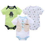 Adorable Short Sleeve Baby Bodysuits - Perfect for Your Little One