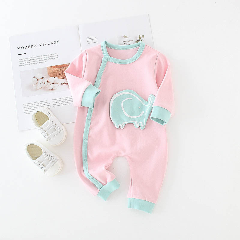 Soft and Comfy Cotton Baby One-Piece Romper