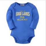 Cute and Comfy Solid Color Baby Bodysuit