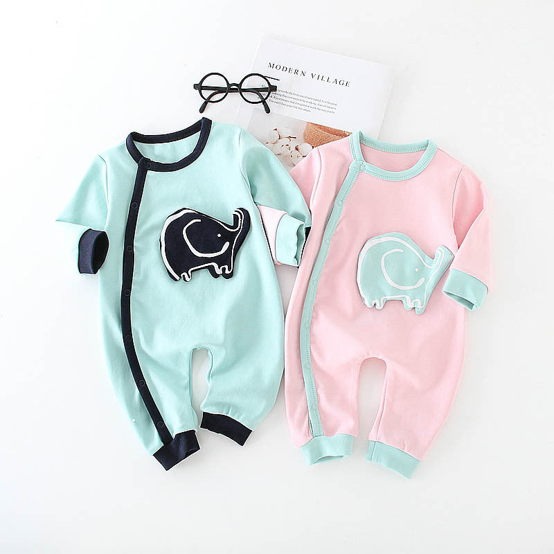 Soft and Comfy Cotton Baby One-Piece Romper