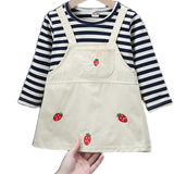 Stylish Girls' Autumn Dress - Perfect for Cooler Days