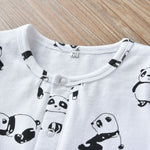 Romper Long Sleeve Print Jumpsuit Clothes Pajamas - Babbez