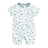 Keep Your Baby Cool with Summer Air Conditioning Suit Cotton Short-sle