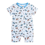 Keep Your Baby Cool with Summer Air Conditioning Suit Cotton Short-sle
