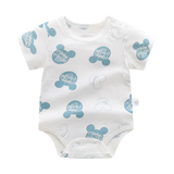 Stay Cool and Comfy with our Summer Baby Newborn Short Sleeve Jumpsuit