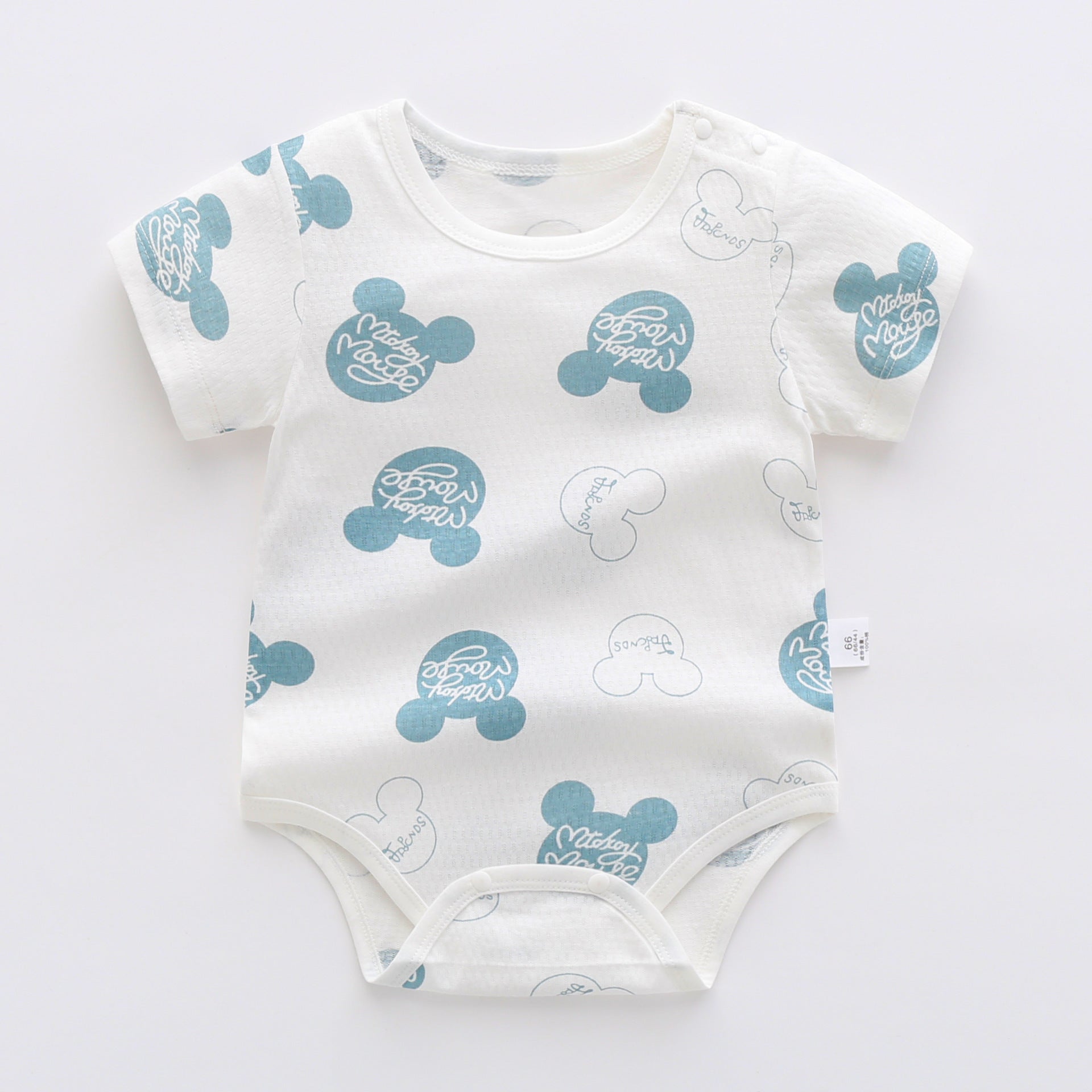 Stay Cool and Comfy with our Summer Baby Newborn Short Sleeve Jumpsuit