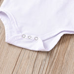 Kiko Ins Baby European And American Summer Letters Babe Short-Sleeved Romper - Babbez