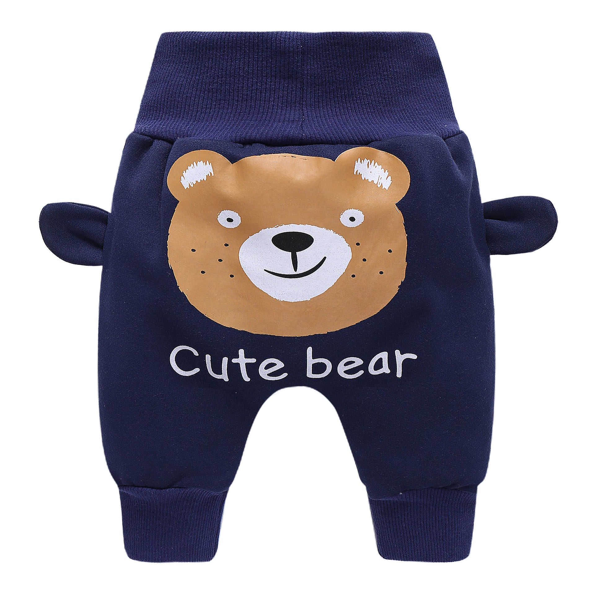 Stylish and Practical Baby High Waist Belly Protection Trousers