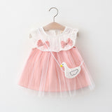 Adorable and Vibrant Summer Dress for Girls - Perfect for a Family Out