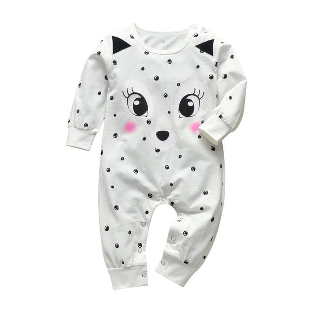 Cozy and Cute Baby Romper Jumpsuit - Perfect for Newborns