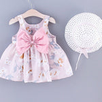 2Pcs/Set Baby Girl Dress Korean Style - Babbez