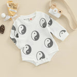 Baby One-piece Suit Knitted Long Sleeve - Babbez