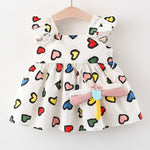 2pcs Sweet Heart Baby Girls Clothing - Babbez