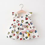 2pcs Sweet Heart Baby Girls Clothing - Babbez